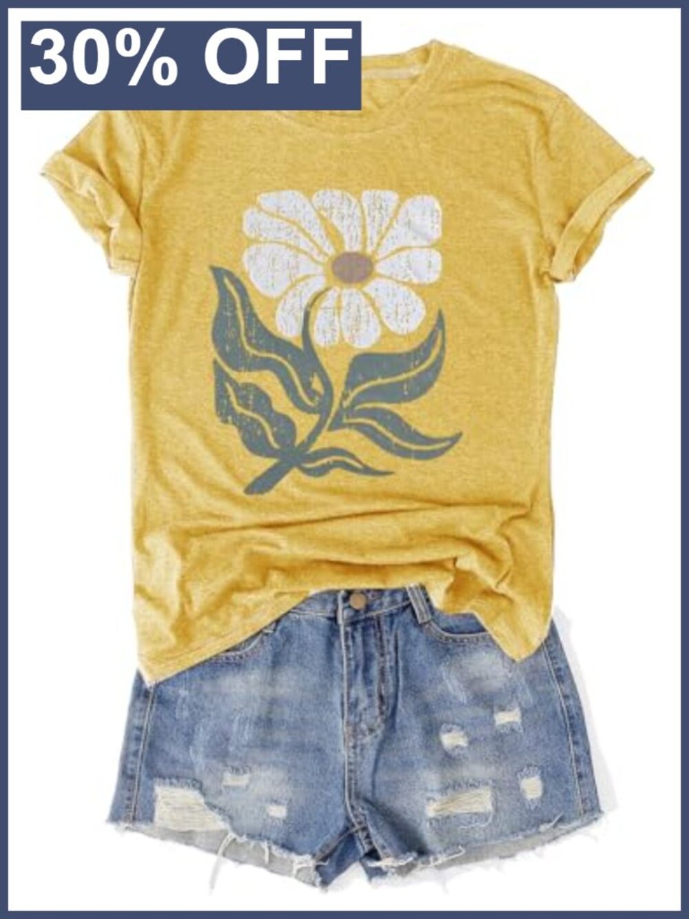Cute Floral Graphic Tee Short Sleeve Cottagecore Summer Womens T Shirts Soft